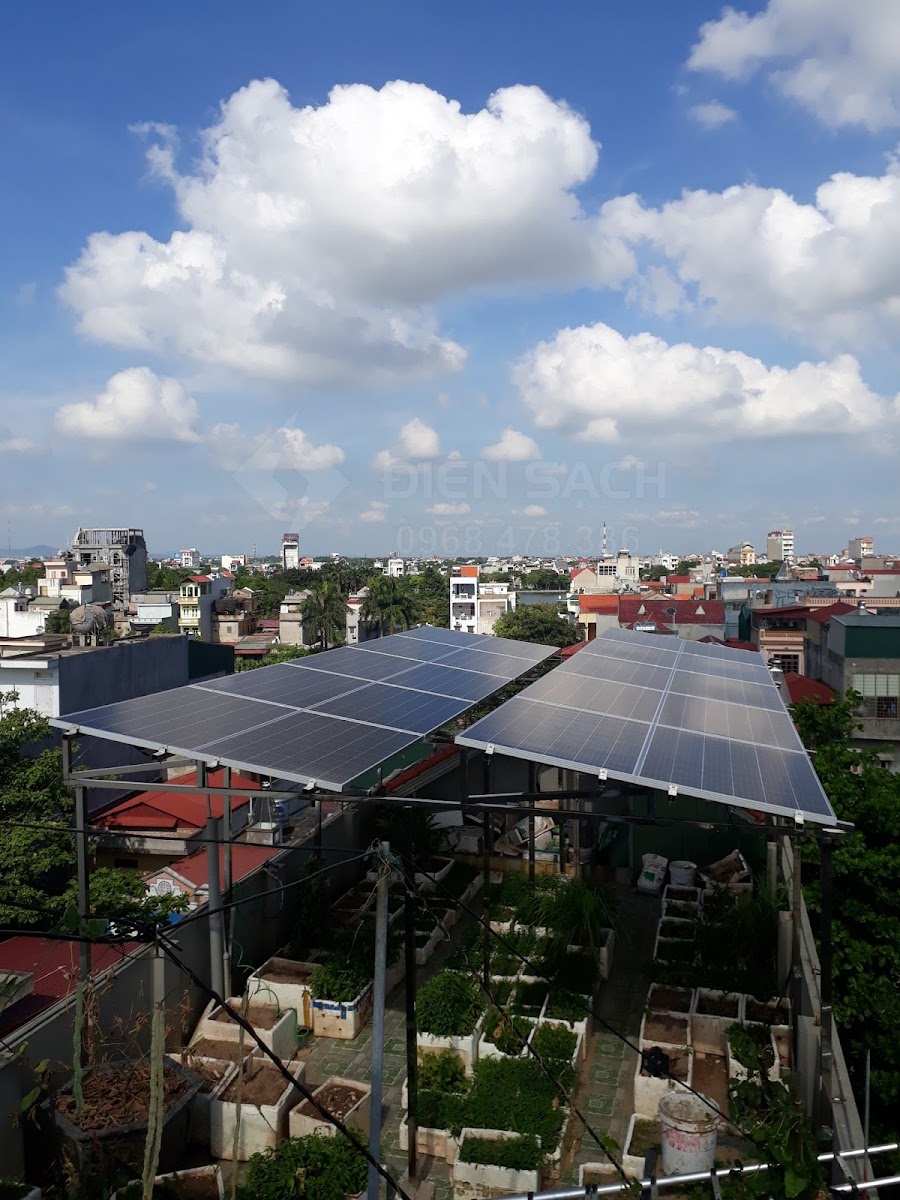 Hệ thống điện mặt trời hòa lưới 3 pha
