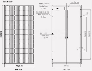Tấm pin Năng lượng mặt trời 350W MONO  - VSUN