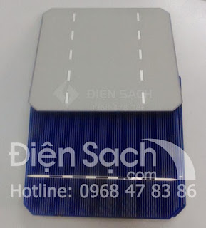 Pin mặt trời đơn tinh thể 125mm x 125 mm