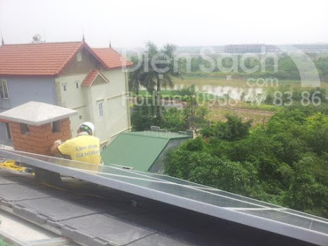 Hệ thống điện 1500 Wp cho gia đình