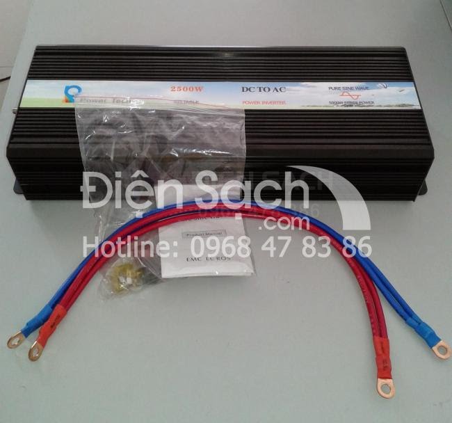 Inverter off grid Sine chuẩn 2500W Powertech