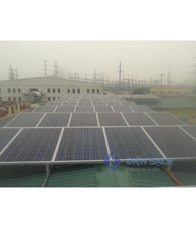 Hệ thống điện mặt trời nối lưới ba pha 30kw