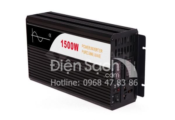 Inverter off grid Sine chuẩn 12V/24V 1500W SWIPOWER