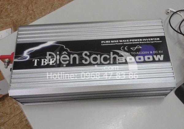 Inverter off grid Sine chuẩn 3000W TBE