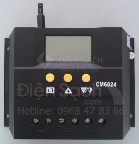 Bộ điều khiển sạc mặt trời 60A 12V/24V LCD