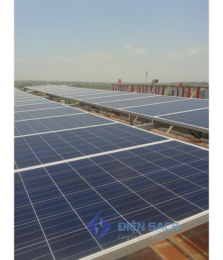 Hệ thống điện mặt trời nối lưới ba pha 15kw